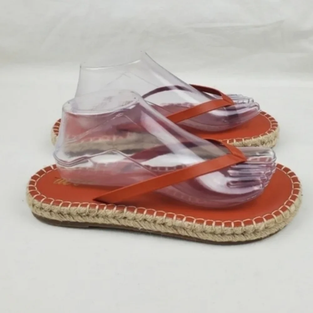 Aerie espadrille flip flop sandals